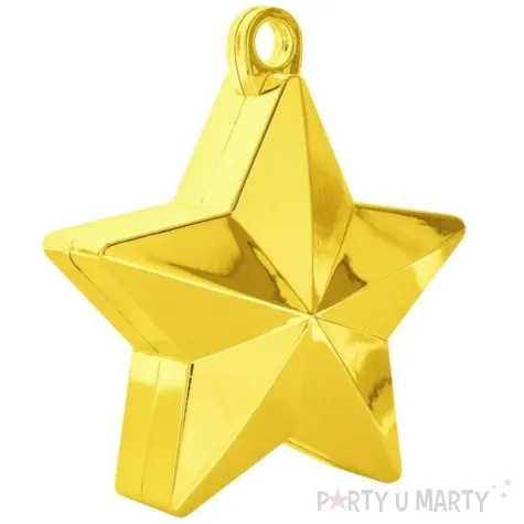 obciaznik do balonow gwiazda zloty godan 170 g