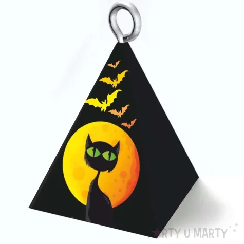 obciaznik do balonow halloween kot czarny 65 g