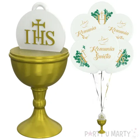 obciaznik do balonow kielich z hostia ihs 125 mm partyumarty pl
