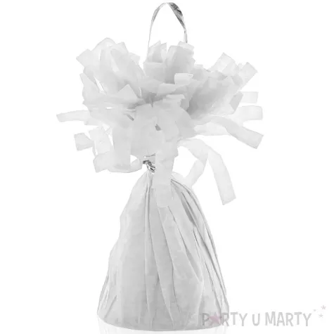 obciaznik do balonow papierowy bialy godan 145g