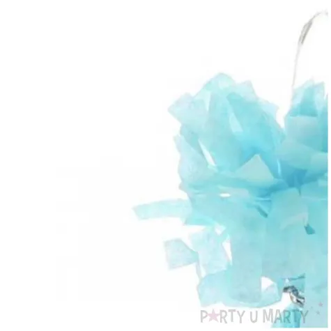 obciaznik do balonow papierowy blekitny godan 145g