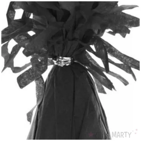 obciaznik do balonow papierowy czarny godan 145g