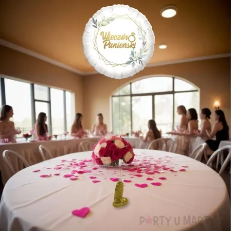 obciaznik do balonow penisek zloty 120g