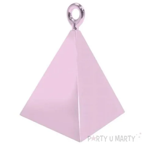 obciaznik do balonow piramida qualatex perlowy roz