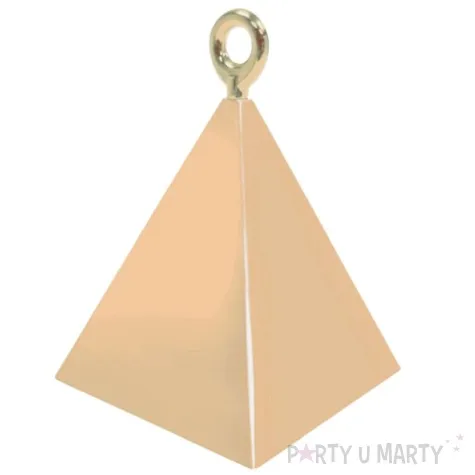obciaznik do balonow piramida rozowe zloto godan 110 g