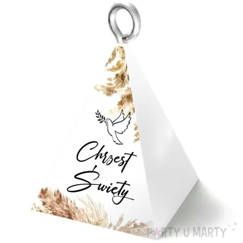 obciaznik do balonow piramidka chrzest boho 65 g