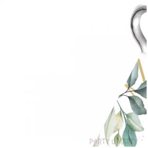 obciaznik do balonow piramidka chrzest mietowa geometria 65 g