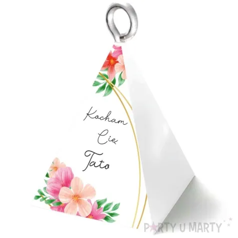 obciaznik do balonow piramidka dzien ojca kocham cie tato 65 g