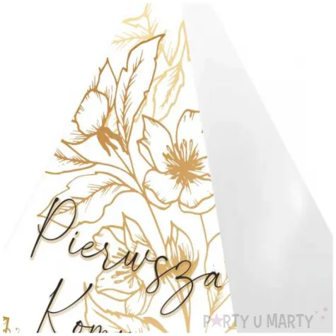 obciaznik do balonow piramidka komunia gold line 65 g