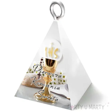 obciaznik do balonow piramidka komunia kielich z biblia 65 g