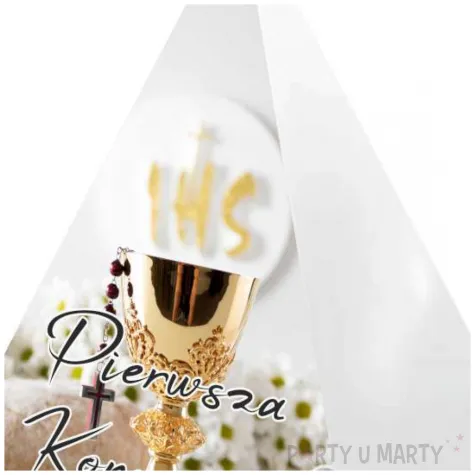 obciaznik do balonow piramidka komunia kielich z biblia 65 g