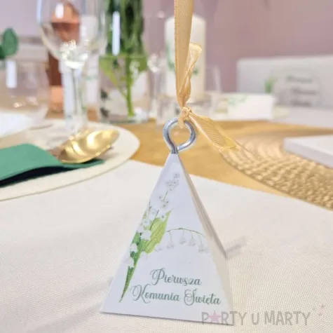 obciaznik do balonow piramidka komunia konwalie 65 g