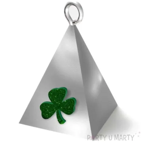 obciaznik do balonow piramidka lux koniczynka sw patryka srebrny 65g