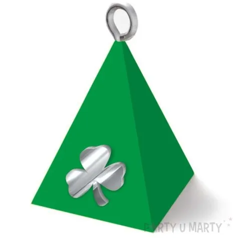 obciaznik do balonow piramidka lux koniczynka sw patryka zielony 65g