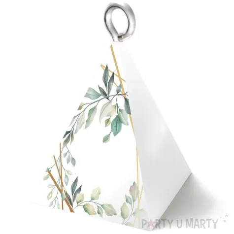 obciaznik do balonow piramidka mietowa geometria 65 g