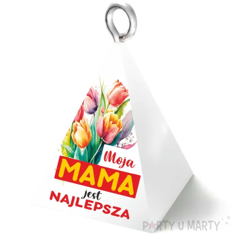obciaznik do balonow piramidka moja mama jest najlepsza bialy 65g