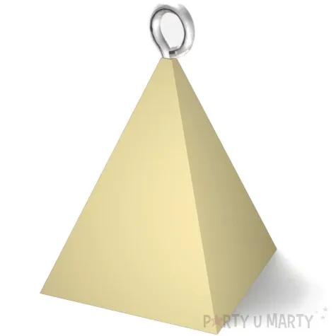 obciaznik do balonow piramidka pastel waniliowy 65g