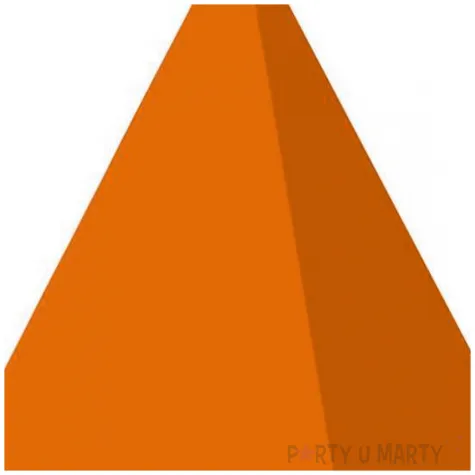 obciaznik do balonow piramidka pomaranczowy 65g