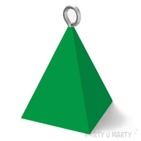 obciaznik do balonow piramidka zielony 65g