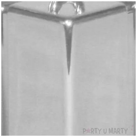 obciaznik do balonow prezent srebrny qualatex 117 g