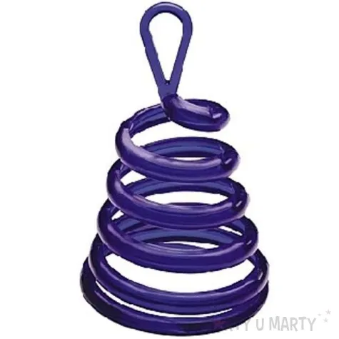 obciaznik do balonow sprezyna fioletowy