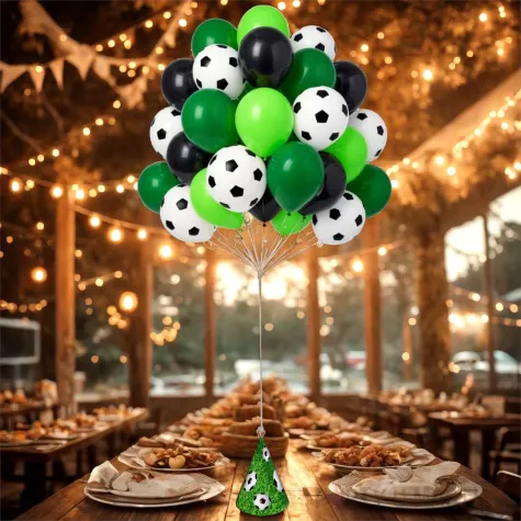 obciaznik do balonow stozek pilka nozna 90g