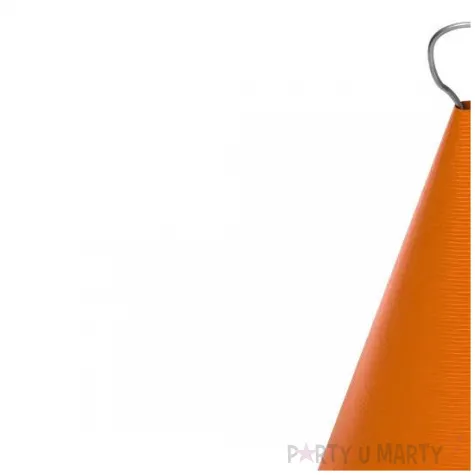 obciaznik do balonow stozek pomaranczowy 90 g