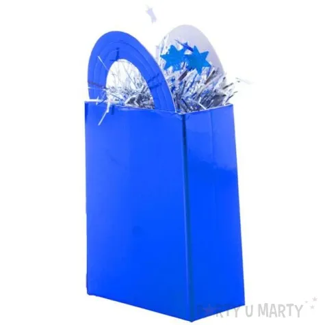 obciaznik do balonow torebka niebieski funny fashion 200g