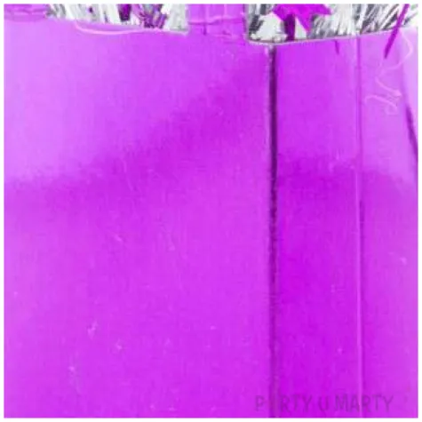 obciaznik do balonow torebka rozowy funny fashion 300g