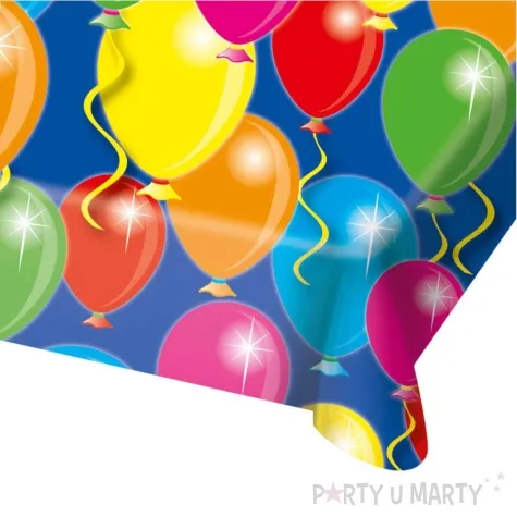 obrus foliowy baloniki folat 130 x 180 cm