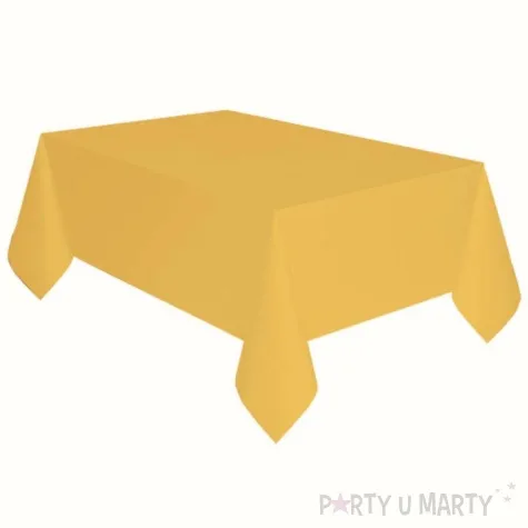 obrus foliowy buttercup zolty amscan 274x137 cm