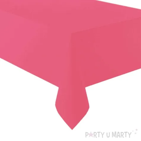 obrus foliowy classic ciemnorozowy primot 274x137 cm