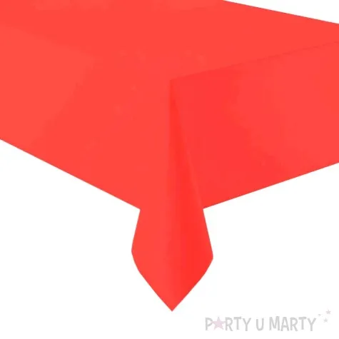 obrus foliowy classic czerwony primot 274x137 cm