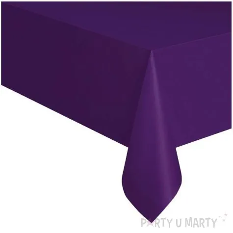 obrus foliowy classic fioletowy unique 274x137 cm