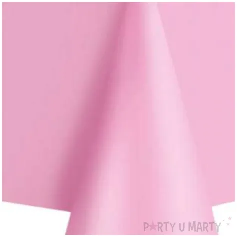 obrus foliowy classic jasny rozowy partypal 274x137 cm