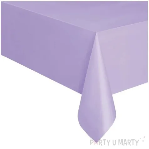 obrus foliowy classic lawendowy unique 274 x 137 cm