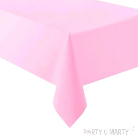 obrus foliowy classic rozowy primot 274x137 cm