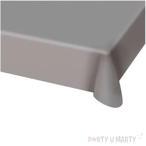 obrus foliowy classic srebrny folat 180 x 130 cm