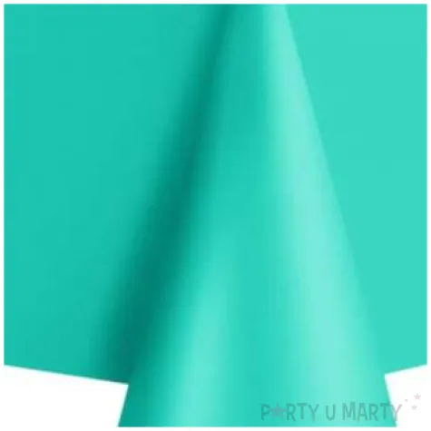 obrus foliowy classic turkusowy partypal 274x137 cm