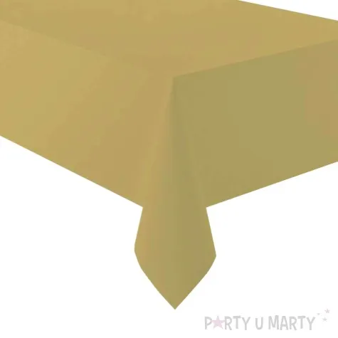 obrus foliowy classic zloty primot 274x137 cm