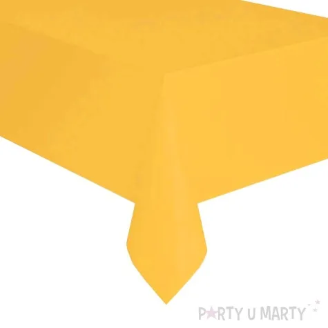 obrus foliowy classic zolty primot 274x137 cm