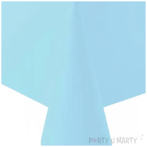 obrus foliowy clear sky blekitny amscan 274x137 cm