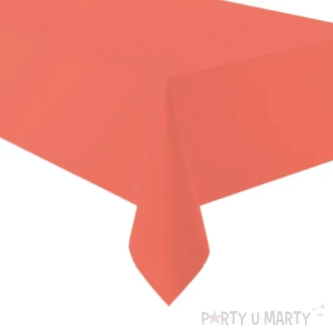 obrus foliowy fiesta rozowy amscan 274x137 cm