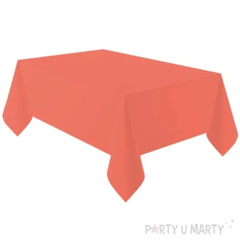 obrus foliowy fiesta rozowy amscan 274x137 cm