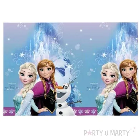 obrus foliowy frozen northern lights 120x180 cm