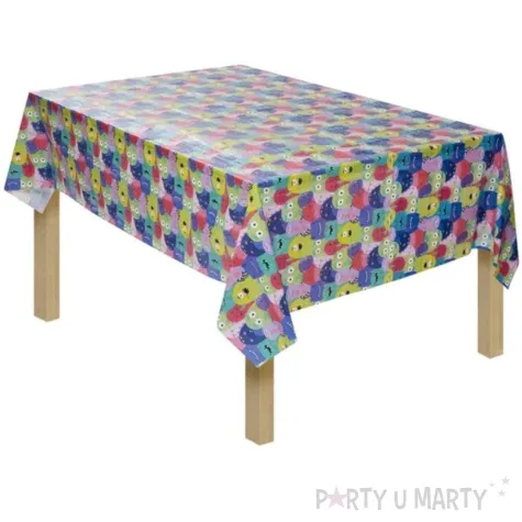 obrus foliowy halloween duchy i potwory 178 x 183 cm