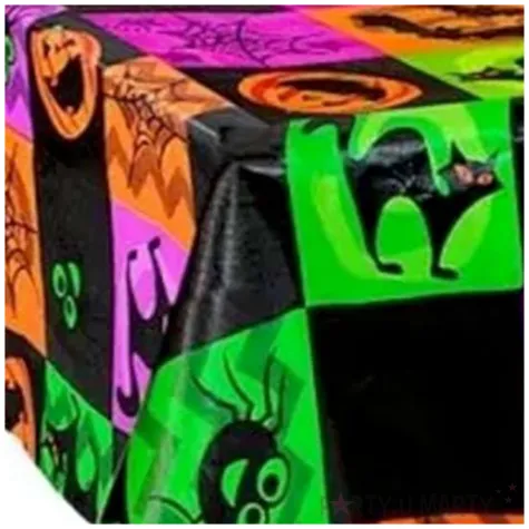 obrus foliowy halloween widmann 132 x 178cm