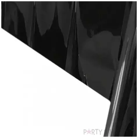 obrus foliowy metaliczny czarny primot 137x183 cm