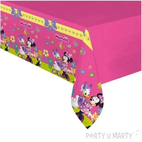 obrus foliowy minnie happy helpers procos 180x120 cm
