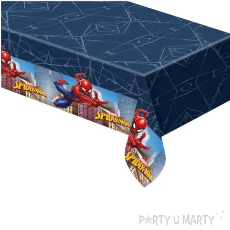 obrus foliowy spiderman crime fighter procos 180 x 120 cm
